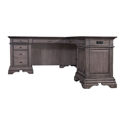 Kensley L-Shaped Desk - 68.5"W x 81"D