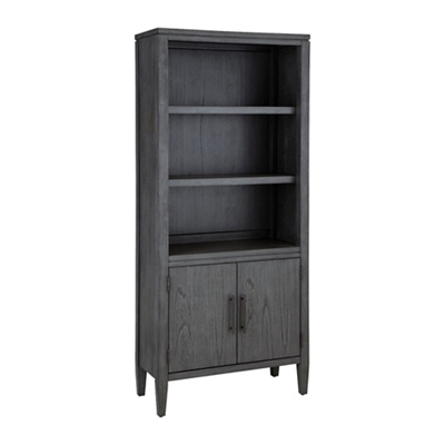 Argenta 5 Shelf Bookcase w/ Doors - 75"H