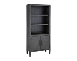 Argenta 5 Shelf Bookcase w/ Doors - 75"H