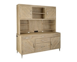Oslo Storage Credenza w/ Hutch - 66"W x 24"D