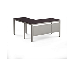 At Work Height Adjustable Left L-Shaped Standing Desk - 71