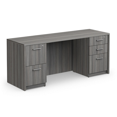 At Work Double Pedestal Credenza - Thumbnail 5