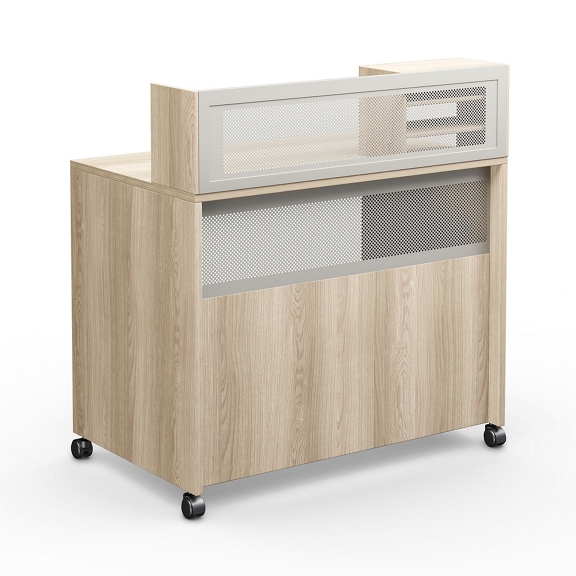 Shop At Work Mobile Standing Reception Station 48Wx30D - NBF