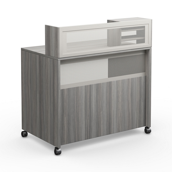 Shop At Work Mobile Standing Reception Station 48Wx30D - NBF