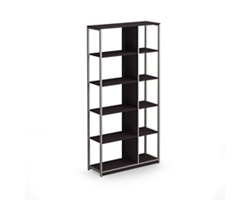 At Work Ten Compartment Bookcase - 36"W x 12"D x 71"H