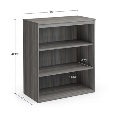 At Work 3-Shelf Bookcase - 42