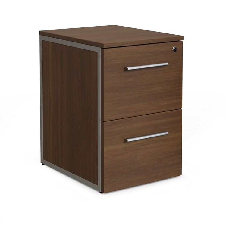 At Work 2 Drawer File Pedestal - 16