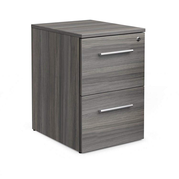At Work 2 Drawer File Pedestal - 16