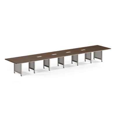 At Work 20' Expandable Conference Table with Power- 240