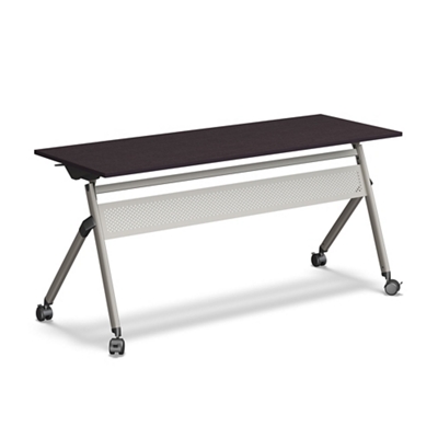 テーブル・机 m! At Work Flip Top Training Table - 60W x 24D