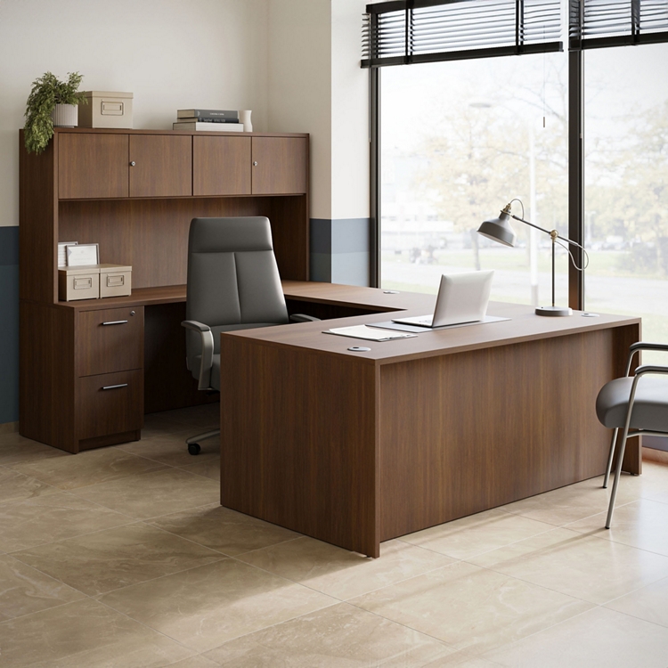 At Work Reversible U-Shaped Desk - 71