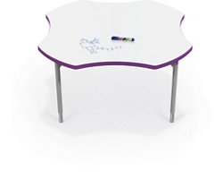 CogNitiv Clover Height Adjustable Activity Table with Whiteboard Top