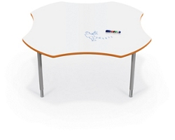 CogNitiv Clover Activity Table w/ Whiteboard Top - 60”W