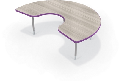CogNitiv Kidney Activity Table w/ Laminate Top - 72”W
