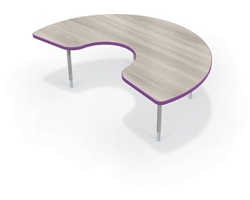 CogNitiv Kidney Height Adjustable Activity Table with Laminate Top