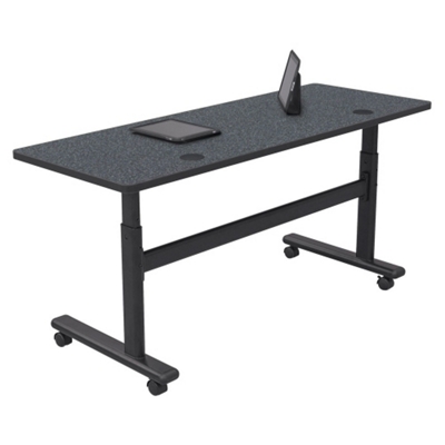 Adjustable Height Mobile Flipper Table - 60"W