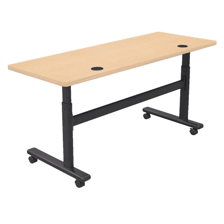 H2DMJ テーブル Adjustable Height Mobile Flipper Table - 60