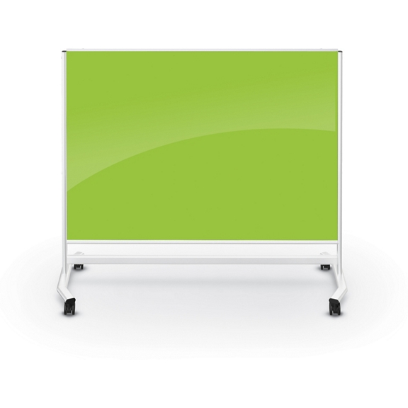 Visionary Mobile Magnetic Glass Board 6Wx4H