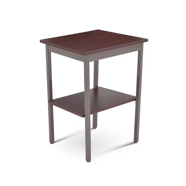 GEEKFIELD MIL KHAKI × SC SLIDE TOP TABLE Fixed Leg Utility Table with Lower Shelf - 30
