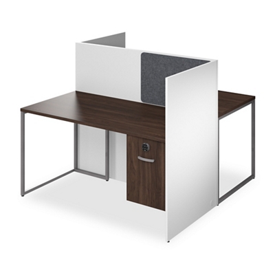 Tetrised 2-Person Workstation - 60