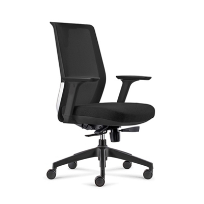 Sleek Mesh-Back Chair
