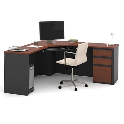 Corner Desk Set By Bestar Office Furniture Nbf Com