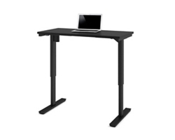 Adjustable Height Ergonomic Standing Desk with Metal Frame - 48"W x 24"D
