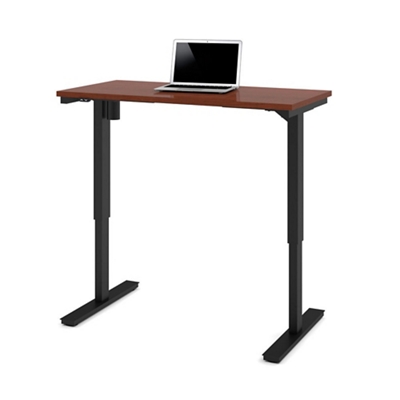 Ergonomic Adjustable Standing Height Desk with Metal Frame - 48"W
