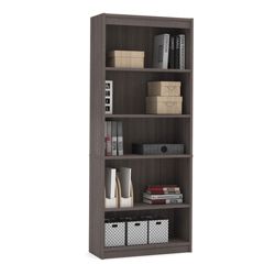 Universal Five Shelf Open Bookcase with Adjustable Shelves - 72"H