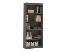 Universal Five Shelf Open Bookcase with Adjustable Shelves - 72"H