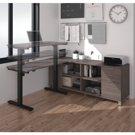 L shaped standing desk ikea sales