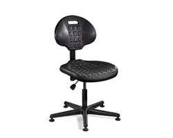 Armless Polyurethane Chair -15"-20"H