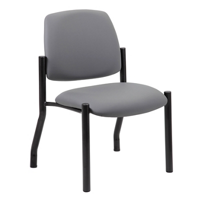 Mid Back Armless Guest Chair - 300 lb. Capacity