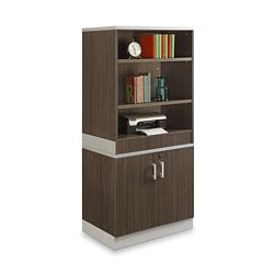 Esquire 68.5"H Bookcase and Storage Cabinet Set