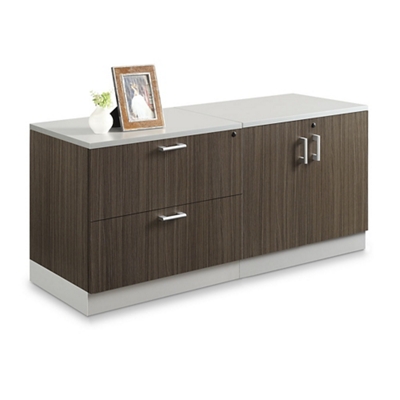 Esquire Storage Cabinet and Lateral File - 32W x 30H