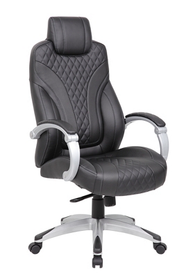 Executive High Back Chair with Caressoft Upholstery and 2-1 Synchro Tilt