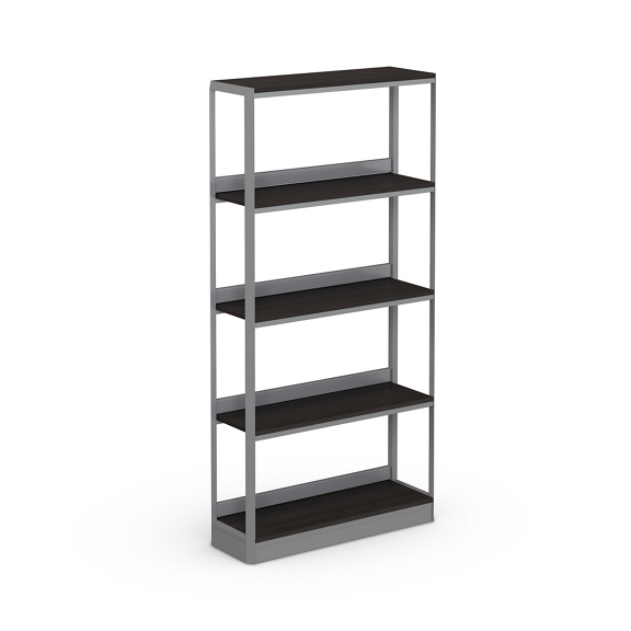 Holloway 4-Shelf Bookcase – 71”H