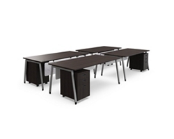 Holloway 71” 4-Person Workstation