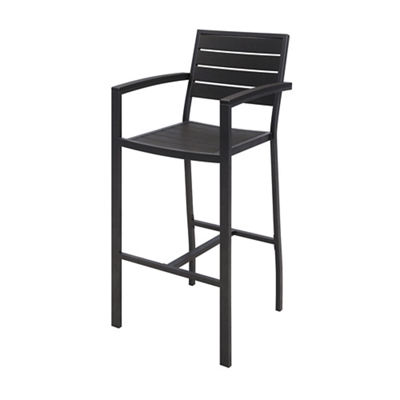 Outdoor Barstool with Arms