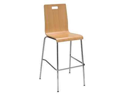 ACME Furniture　GRANDVIEW HIGH STOOL ACME Furniture GRANDVIEW HIGH STOOL Wood Stool with Curved