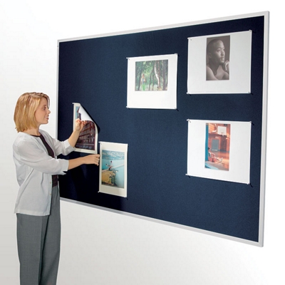 Velcro Compatible Fabric Bulletin Boards & Display Boards