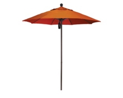 7.5' Umbrella with Aluminum Pole and Pulley Lift