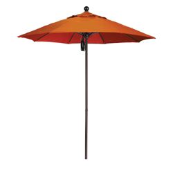 7.5' Umbrella with Aluminum Pole and Pulley Lift