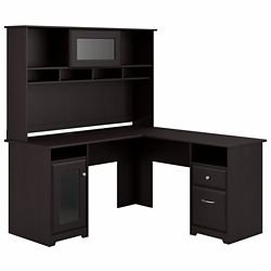Cabot L-Desk with Hutch