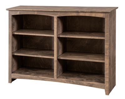 棚・シェルフ・ラック Hardwood & Engineered Wood  Office Shaker Home Office Solid Wood Bookcase - 48