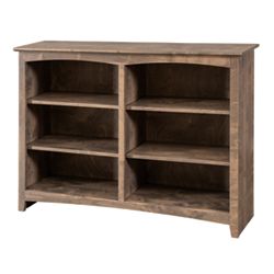 Shaker Home Office Solid Wood Bookcase - 48"W x 36"H