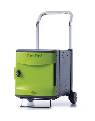 Tech Tub2 Six Tablet Charging and Storage Tub with Trolley