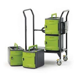 Tech Tub2 Cart with Four 6 Device Tubs
