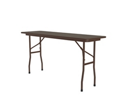 Fixed Height Folding Table 18" Wide x 72" Long