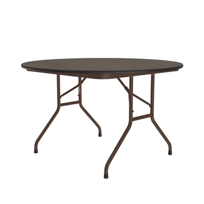 Melamine Round Folding Table 48" Diameter